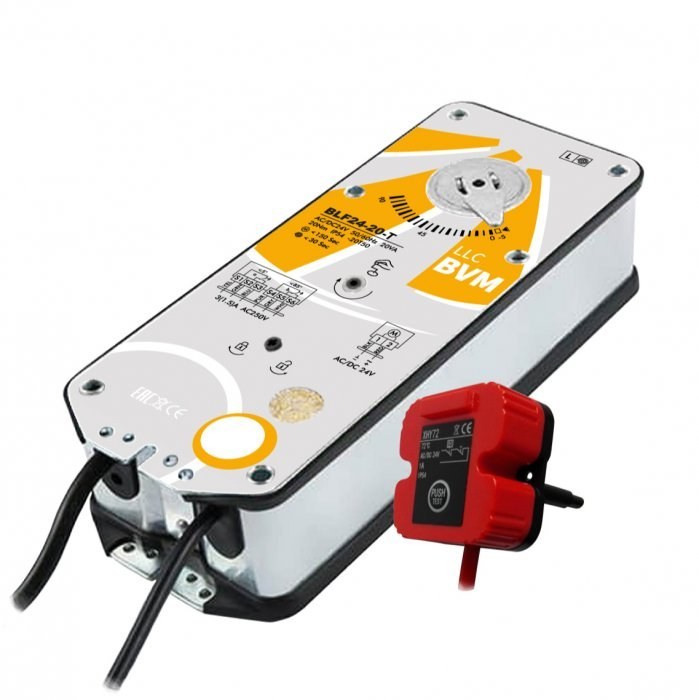 Электропривод BVM BLF24-20-T для противопожарных клапанов