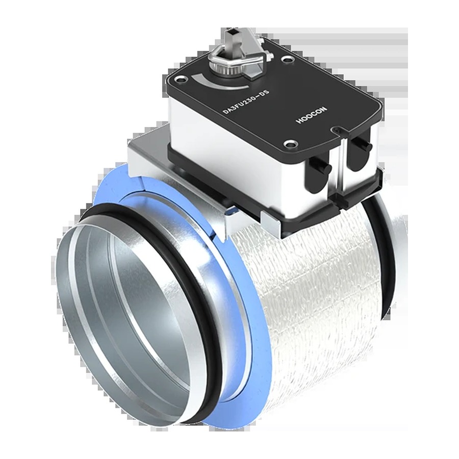 Клапан с электроприводом D160У Ventmachine