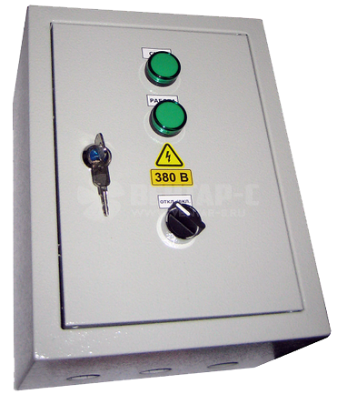 Щит управления противопожарным вентилятором ЩУВ-П-380/37,0кВт/ZT/М