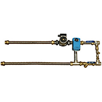 Узлы обвязки для водяных теплообменников ВДЛ-300A-82-8,0