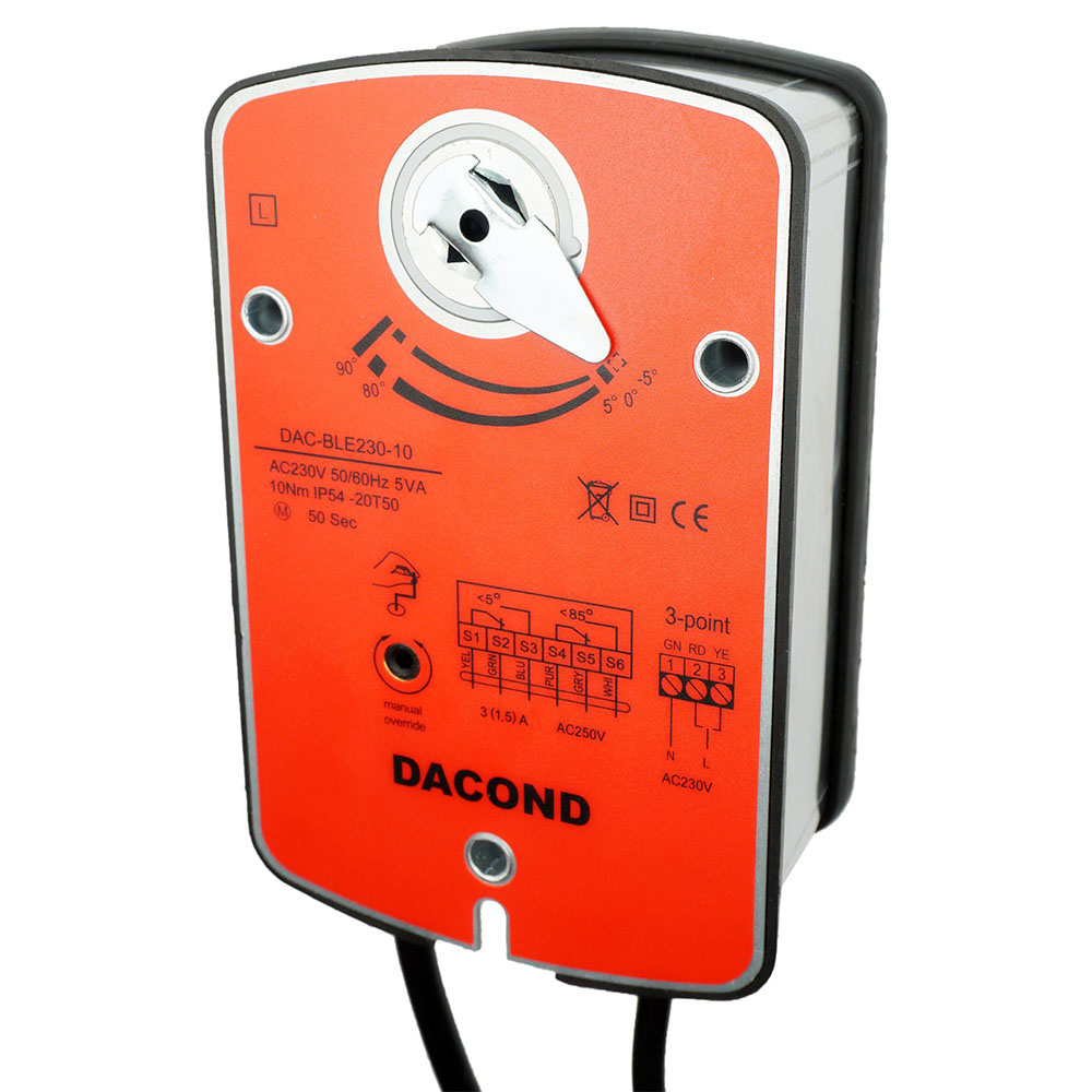 Привод клапана дымоудаления DAC-BLE230-10