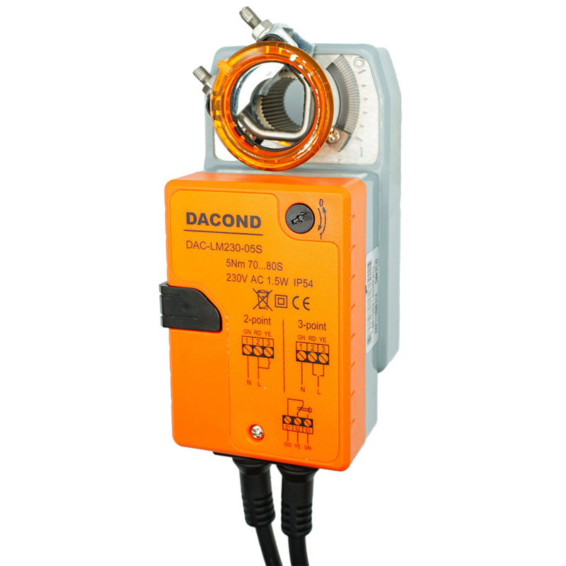 Привод воздушной заслонки DAC-LM24-02SM