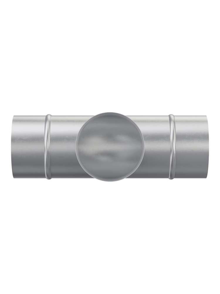 Тройник TPG D200 оцинкованная сталь ERA PRO