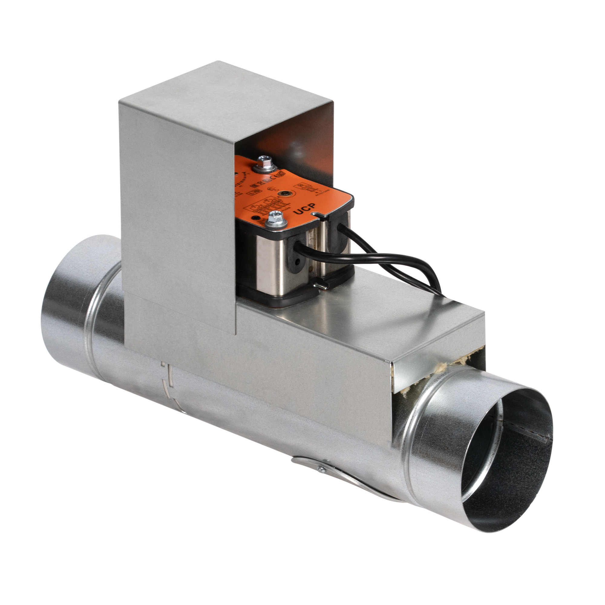 Клапан противопожарный SHUFT SHFDO-60-O-d315-MB230-0-0-Kl-0, Ø315 мм, EI 60