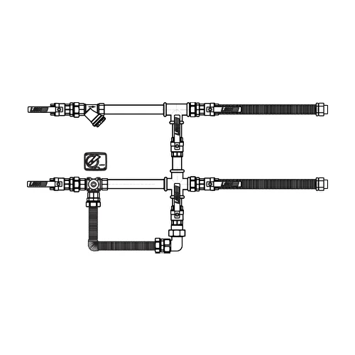 Узел регулирования для тепловой завесы AIRS 25-10-3-S-TZ-5