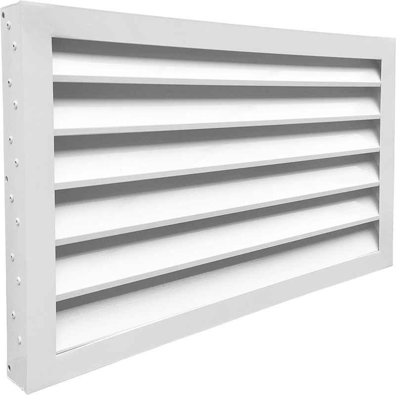 Вентиляционная решетка на фасад накладная ФВР2Н