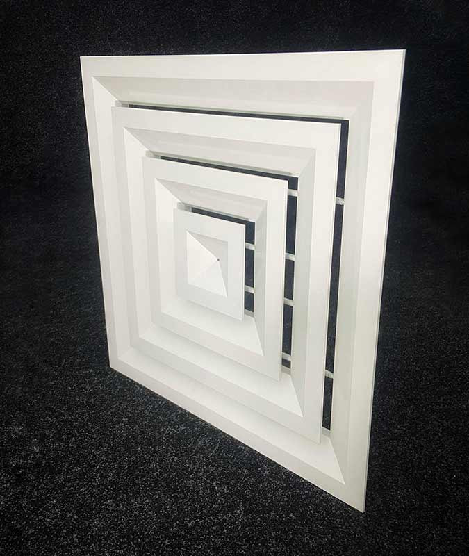 Потолочная решетка диффузорная 4AR