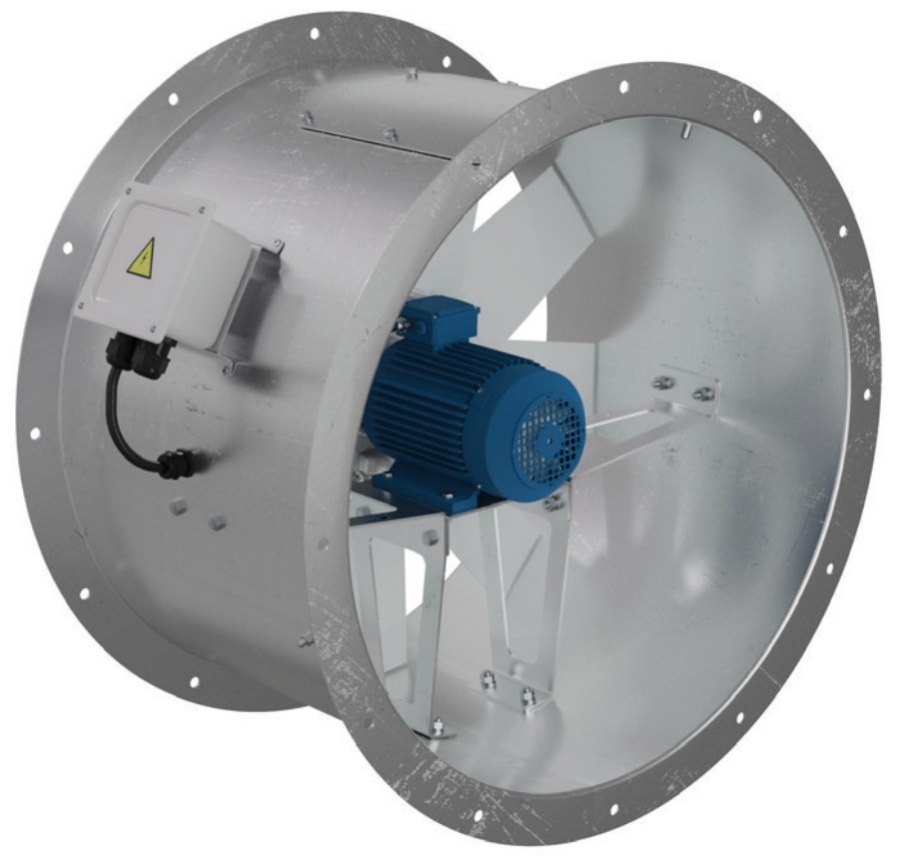 Вентилятор осевой РОСА-300-5,0-0,55/1500-У1