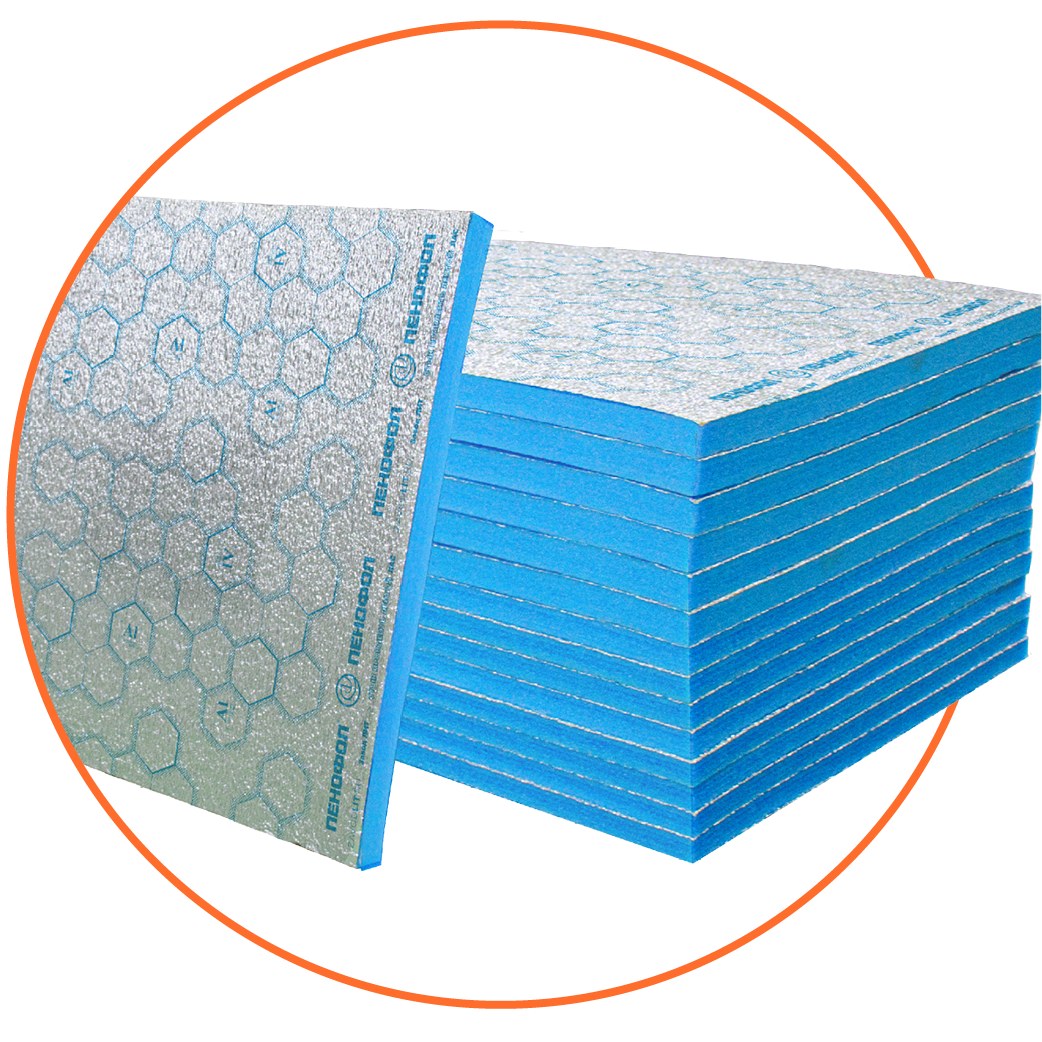 ПЕНОФОЛ Евроблок 50 мм, плита 600×1000 мм