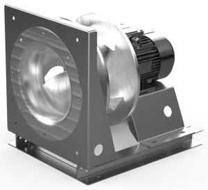Промышленный EC-вентилятор plug-fan с назад загнутыми лопатками RADPF EC 355