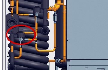 Два электронных регулирующих вентиля (ЭРВ)